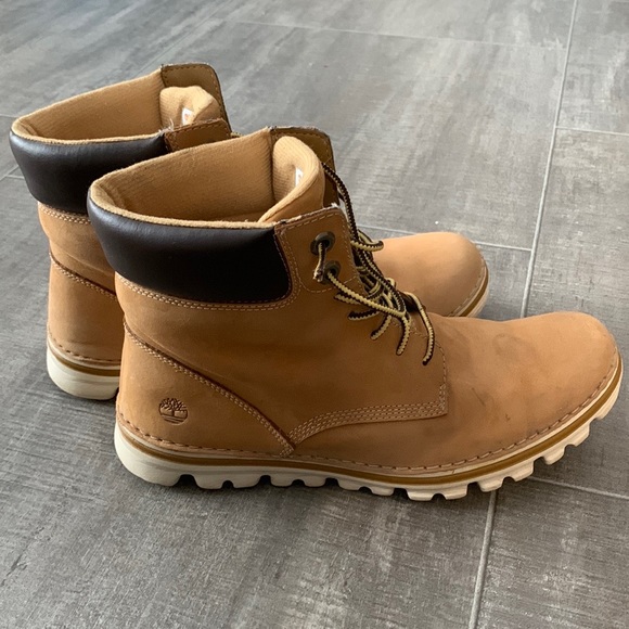 Timberland Women's Brookton 6 Inch Lace Up Boots - Wheat - Picture 2 of 7